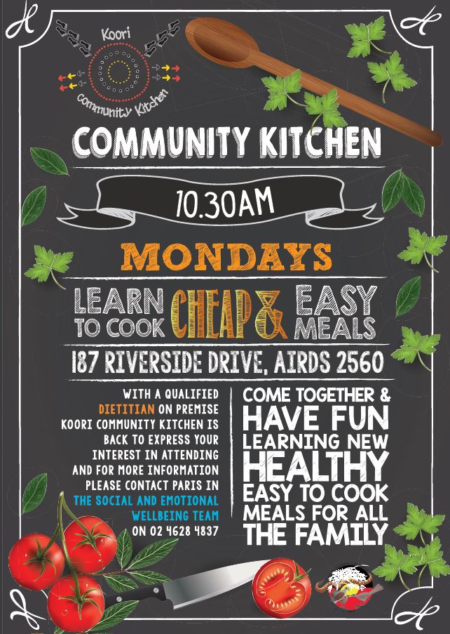 Koori Community Kitchen Poster